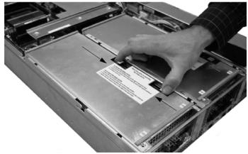 Ejecting the Blade Carrier