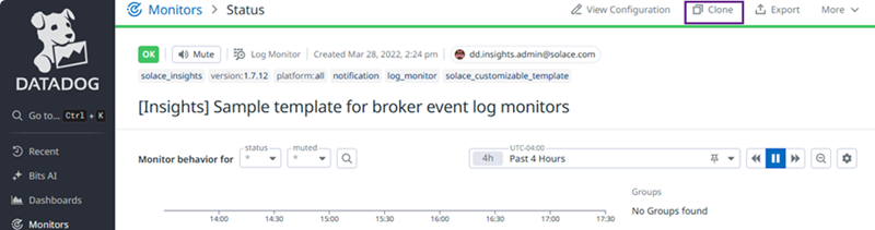 Screenshot showing an example as described by the surrounding text.